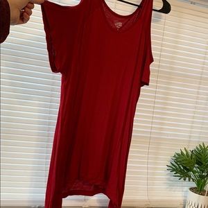 Off the shoulder shirt